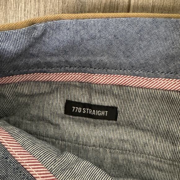 J.Crew 770 Straight-Fit Core Stretch Chino Pants Mens W32 L30 River Brown AR886 - Picture 7 of 10